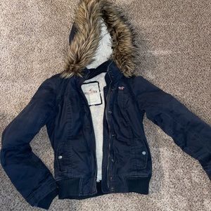 Cargo/fur winter jacket